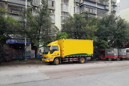 广州沙面居民搬家|拆装家具|1.5吨货车
